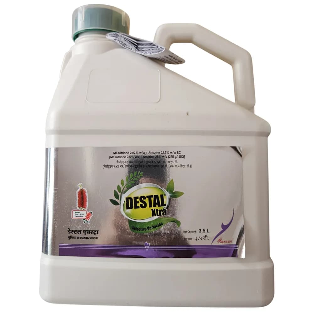 Biostadt DESTAL Xtra Mesotrione 2.27% + Atrazine 22.7% SC Herbicide, Effective Weed Control In Maize - Image 2