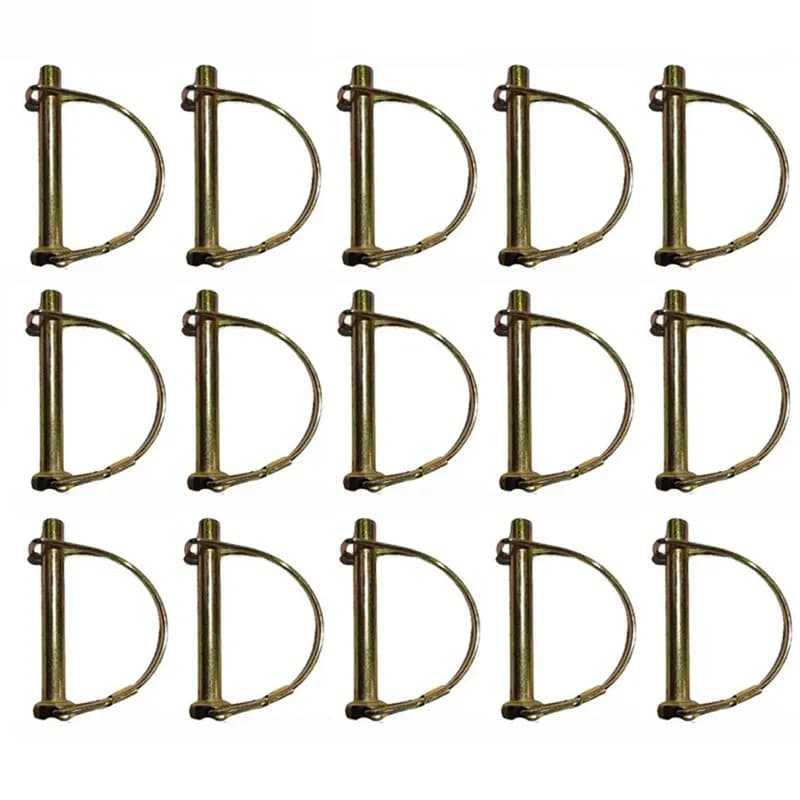 AJ Kisan Heavy Duty 8 mm Round D Pin for 5-12 HP Power Tiller and Weeder Accessories