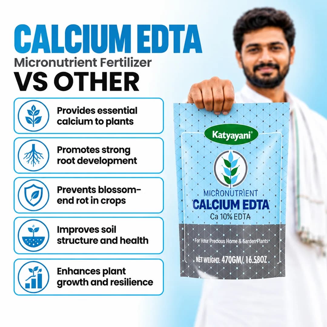 Katyayani Calcium 10% EDTA Fertilizer, Advanced Nutrient Solution for Optimal Plant Health - Image 2