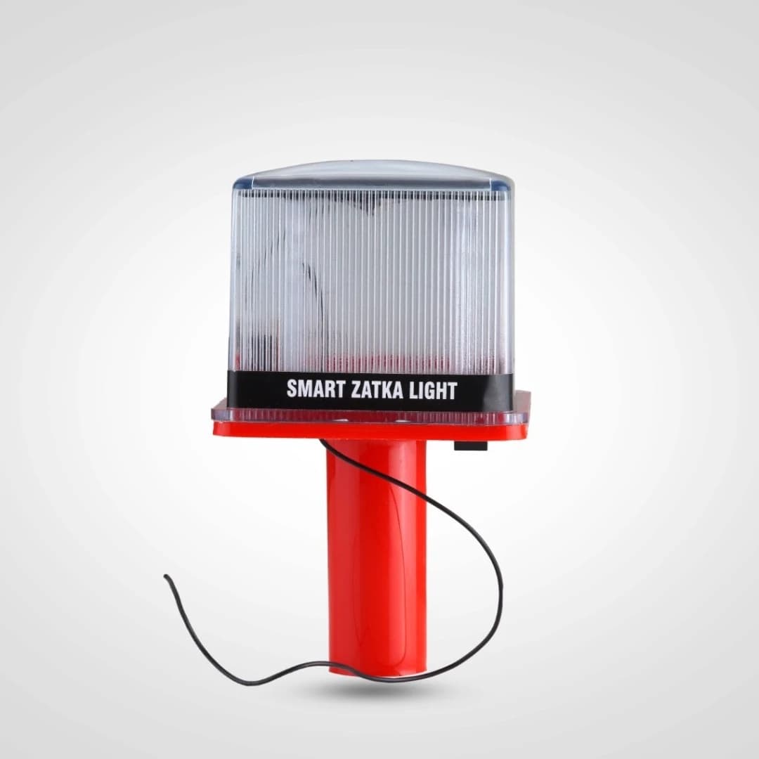 V-Sar Smart Zatka Light (Solar Live Light) Red LED, Waterproof Design, Sound for Farm Animal & Security Protection - Image 3