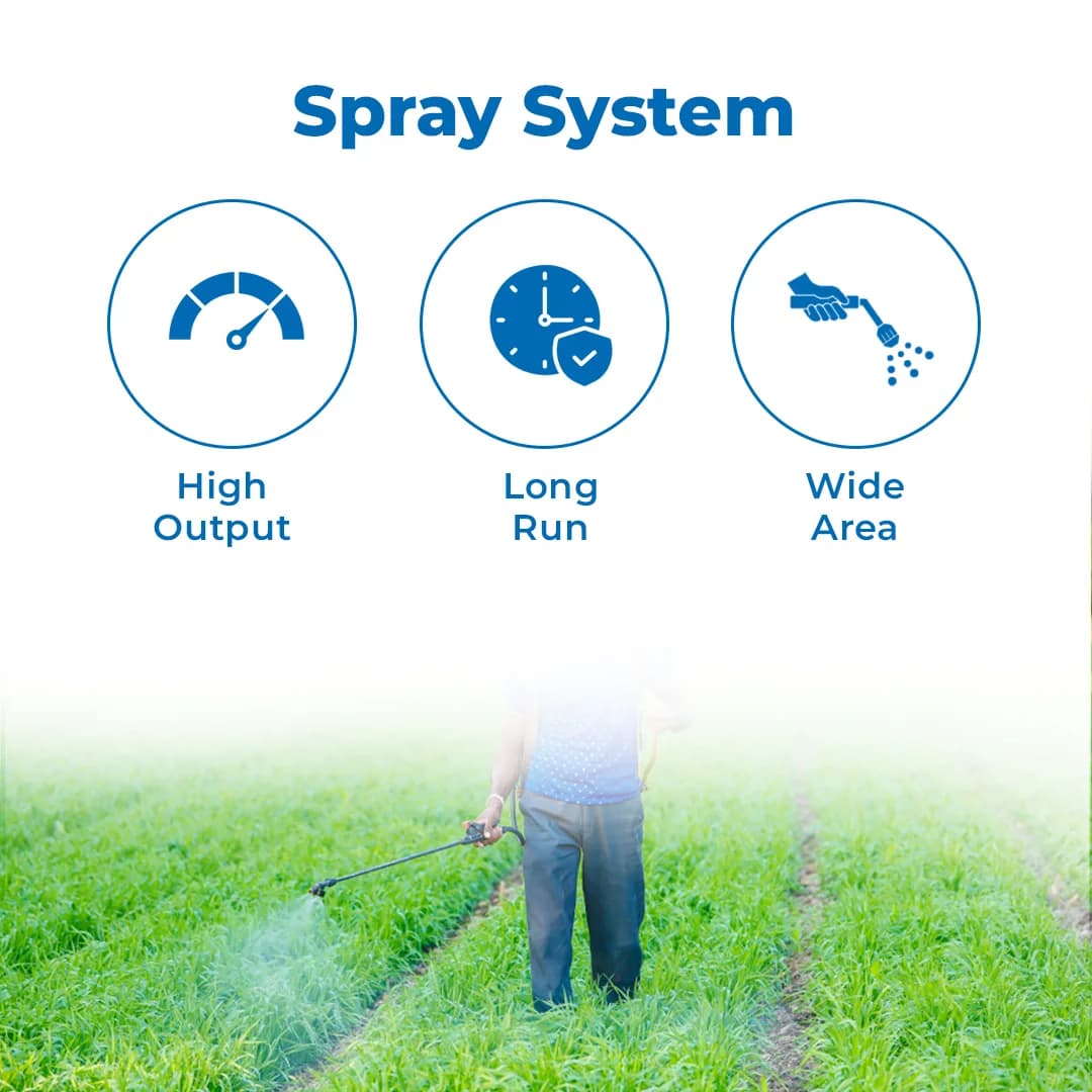 Pad Corp New Double Shark 3.0 Double Motor Battery Sprayer, 12V x 14Ah Battery Sprayer 18L Tank, 6 Month Warranty With 2 FT Gun (Color May Vary) - Image 3