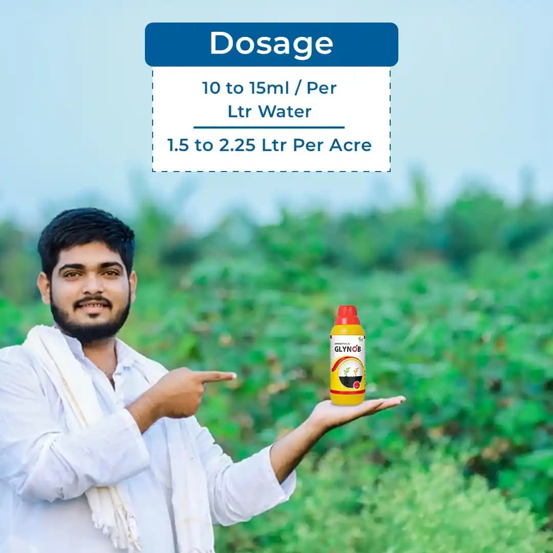 Glynob - Glyphosate 41% SL Systemic Herbicide, Effectively Controls Weeds In Tea and Non Crop Areas - Image 5