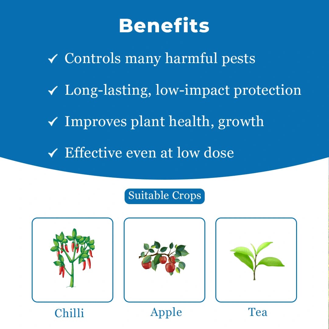 Indofil Ceasemite Propargite 42% + Hexythiazox 2% EC Insecticide, Effective Complete Mite Control in Crops - Image 4