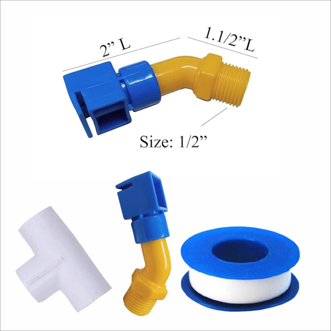 Radhe Solar Panel Cleaning Sprinkler Shower L Type With PVC T, Ideal Solution For Maintaining Solar Panels - Image 2