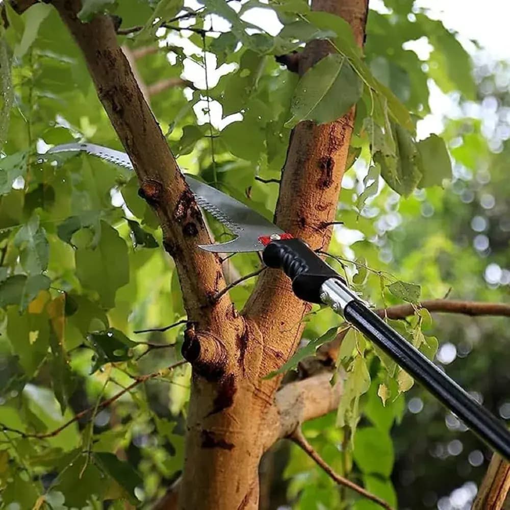 Radhe Ultra Touch Professional Pruning Saw, Tree Cutting Wood Cutting Tools, Curved Blade Chromium Steel 3 Edge Sharpen Teeth (Multicolor) - Image 4