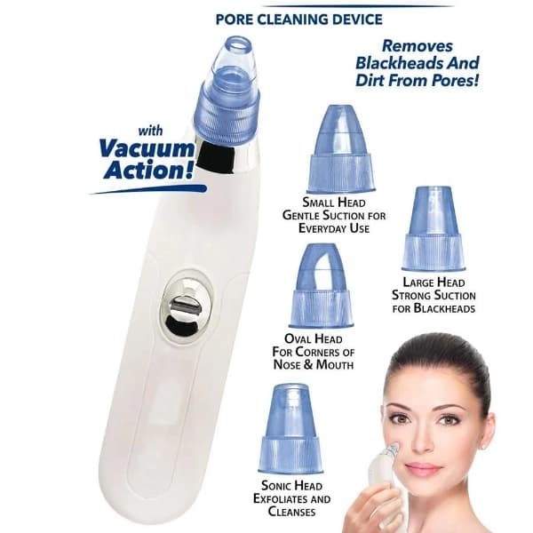 4 In 1 Blackhead Extractor, Vacuum Suction Acne Remover & Pore Cleaner - Image 5