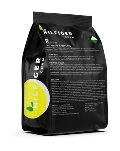 हिलफिगर केम प्रोह्यूम क्रॉप न्यूट्रिशन पोटैशियम ह्यूमेट -98%, जड़ विकास और पोषक तत्वों के अवशोषण, रोग प्रतिकारक क्षमता, स्वास्थ्य और उच्च पैदावार - Image 1