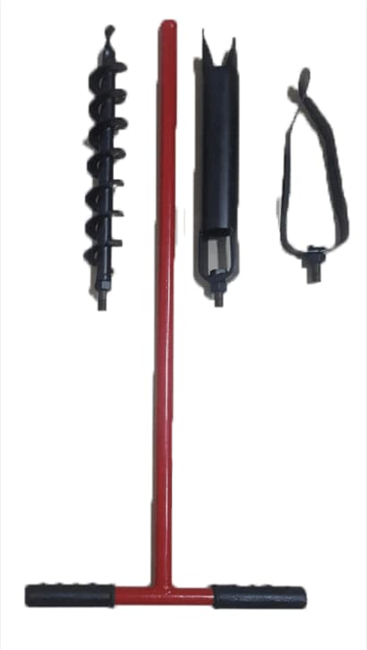 UNISON Auger with 3 Changeable Head, Durable And Excellent Material Quality