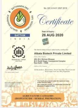 ALBATA Royal Clear Mite NOCA, SATTVIK and KRUSHI Certified, Non Toxic, Eco friendly, Smell Free Agricultural and Domestic use. 3