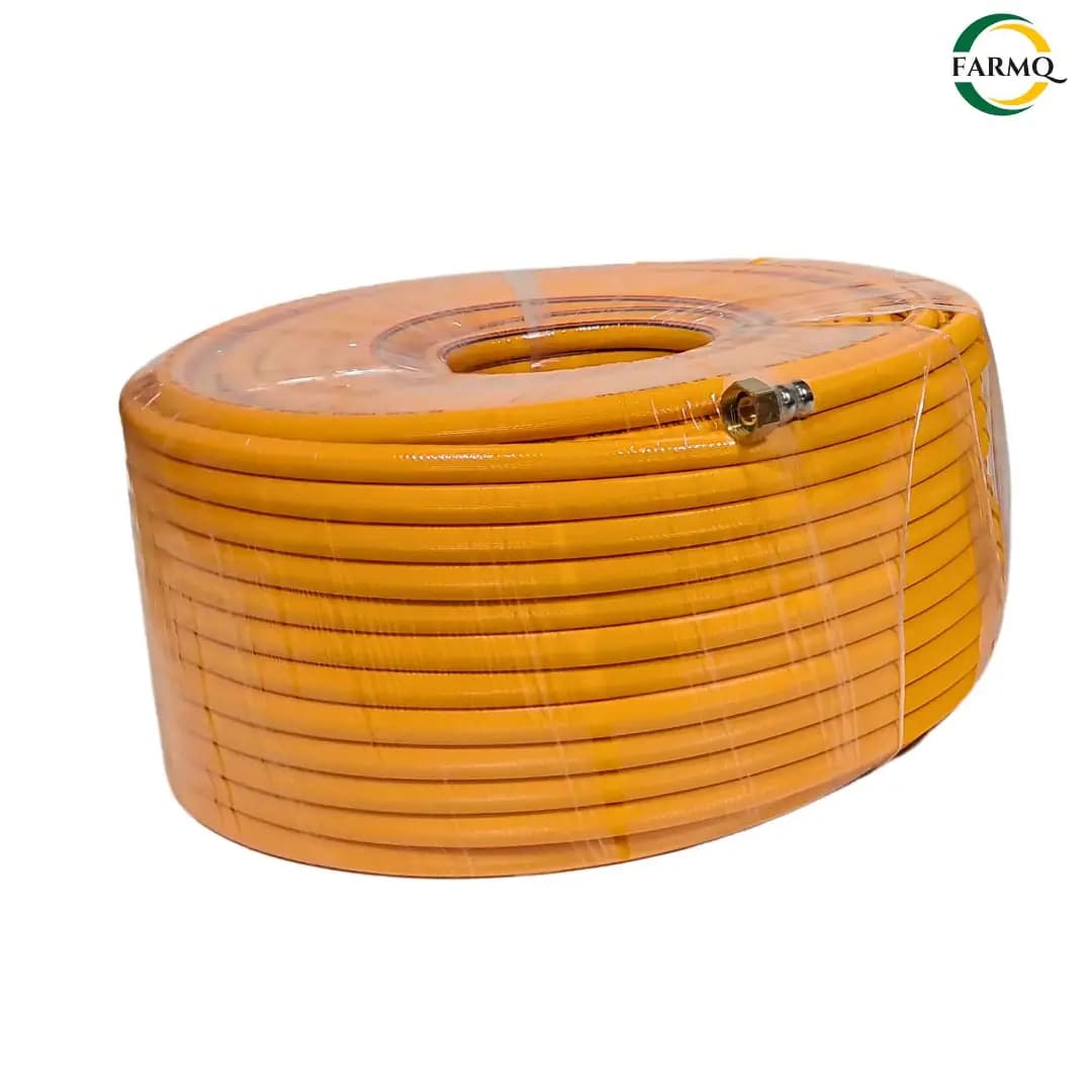 Farmq HTP Hose Pipe 10mm, 100 Meters, Durable PVC, High-Pressure Pipe For Agriculture, Gardening And Irrigation - Image 2