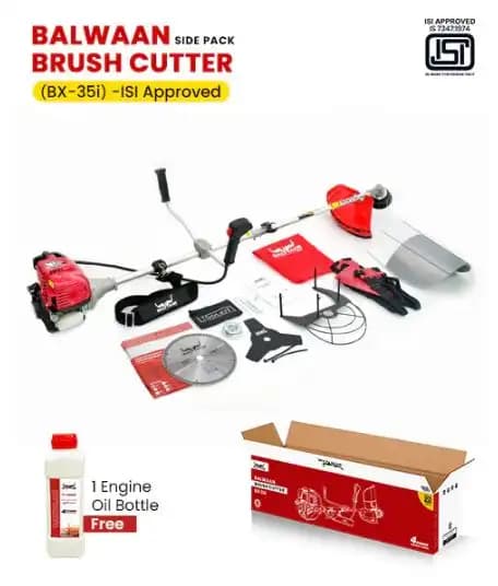 Balwaan BX-35i Brush Cutter Machine - 35cc, 4 Stroke - Image 7