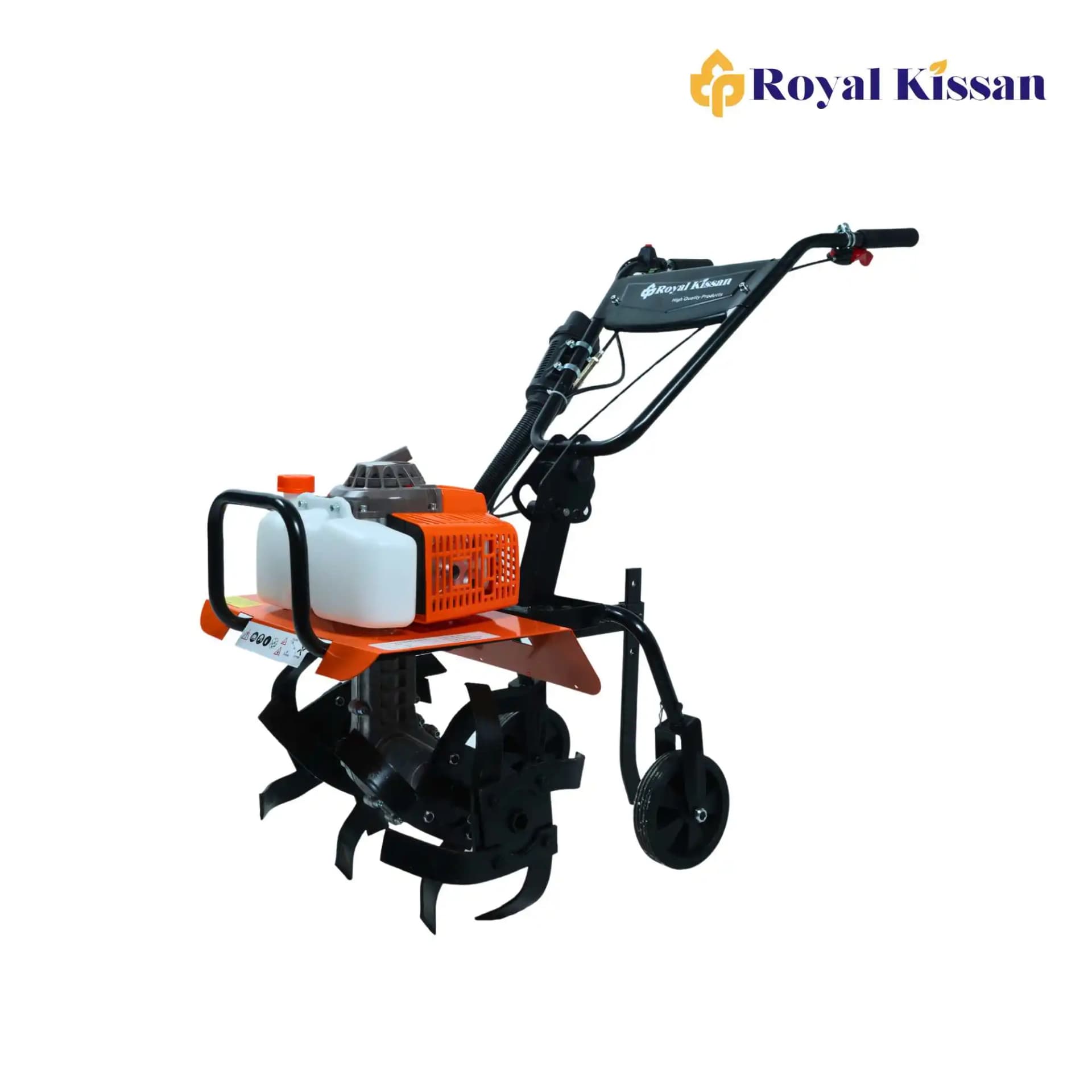 Royal Kissan RK-BW-P63 Mini Weeder, 63CC 2-Stroke Petrol Engine, 3HP, Agriculture Power Tiller - Image 3
