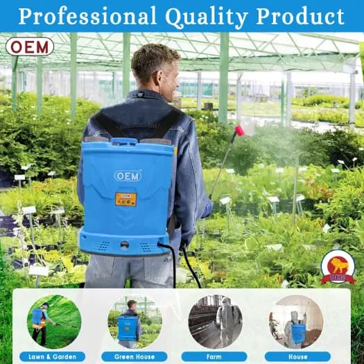 OEM Battery Operated Sprayer 12Vx12A (18L Capacity with Auto-Cut Motor), Heavy Tank Body Made with Virgin Plastic - Image 6