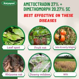 Katyayani Professor Ametoctradin 27% + Dimethomorph 20.27% SC Fungicide for Plants & Home Garden. 5