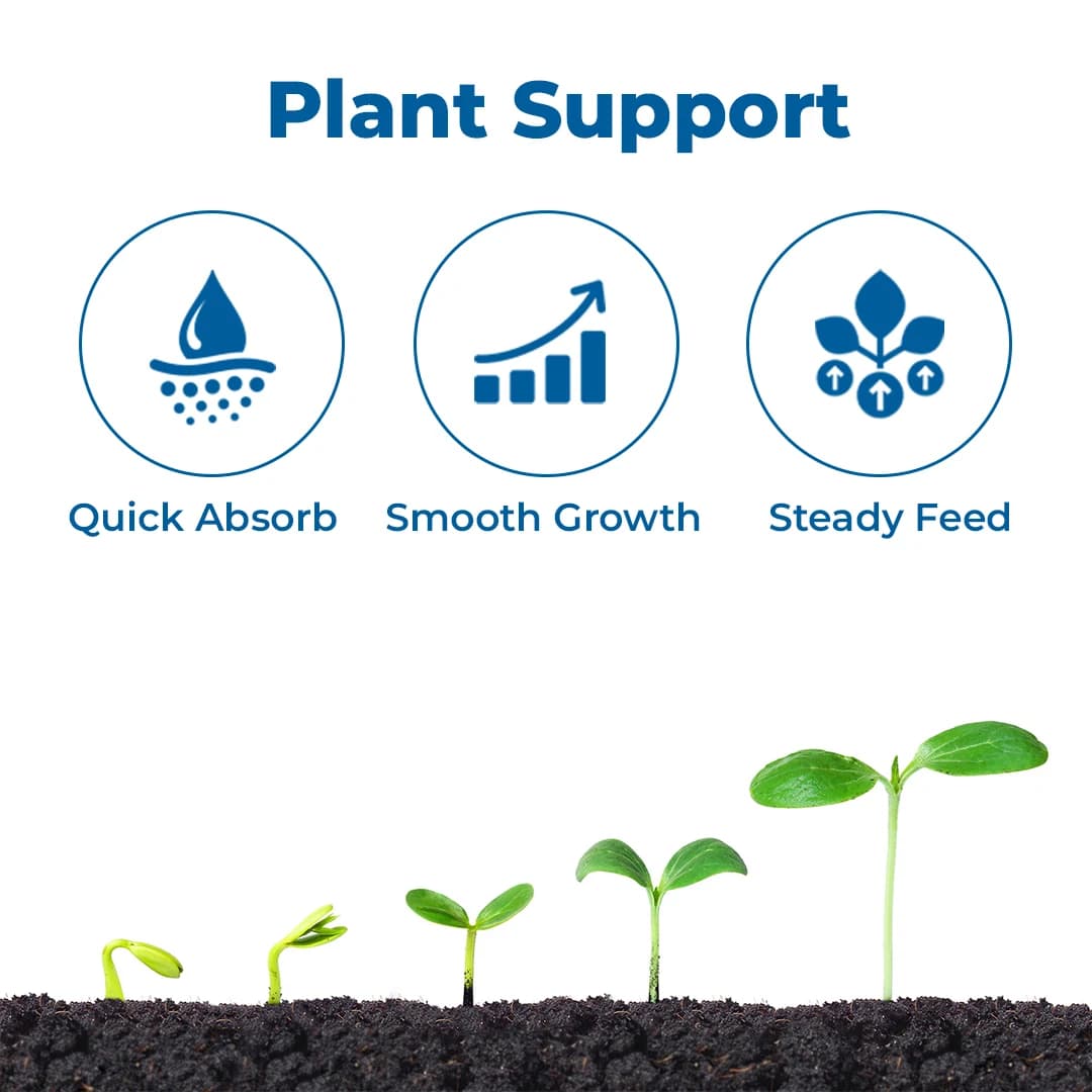 EBS NPK 20:20:20 Water Soluble Fertilizer, Improves Yield of Crops, Provides High Amount Of Essential Plant Nutrients - Image 3