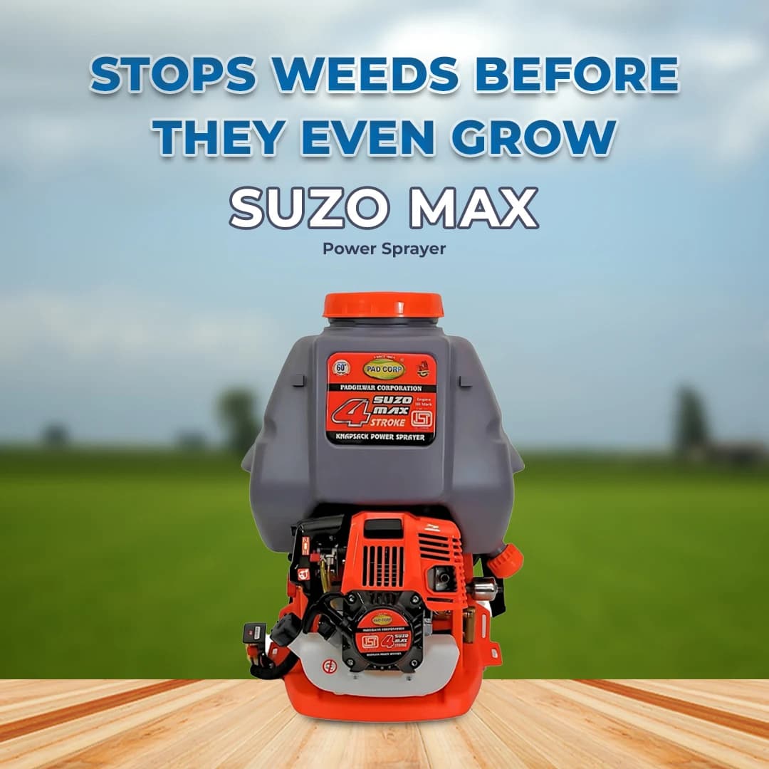 Pad Corp Suzo Max Power Sprayer, 4 Stroke Petrol Engine Operated Power Sprayer, 20 Liter Capacity - Image 2