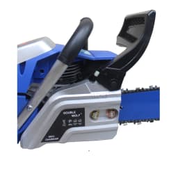 Double Wolf 68CC Heavy Super X Chainsaw, 2 Stroke Petrol Engine, Air-Cooled 6