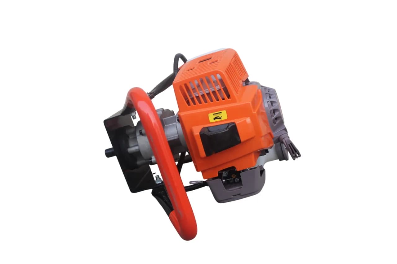 Double Wolf 68CC 2 Stroke (Single Handle) Petrol Earth Auger, Designed For Various Ground Drilling Applications. - Image 3