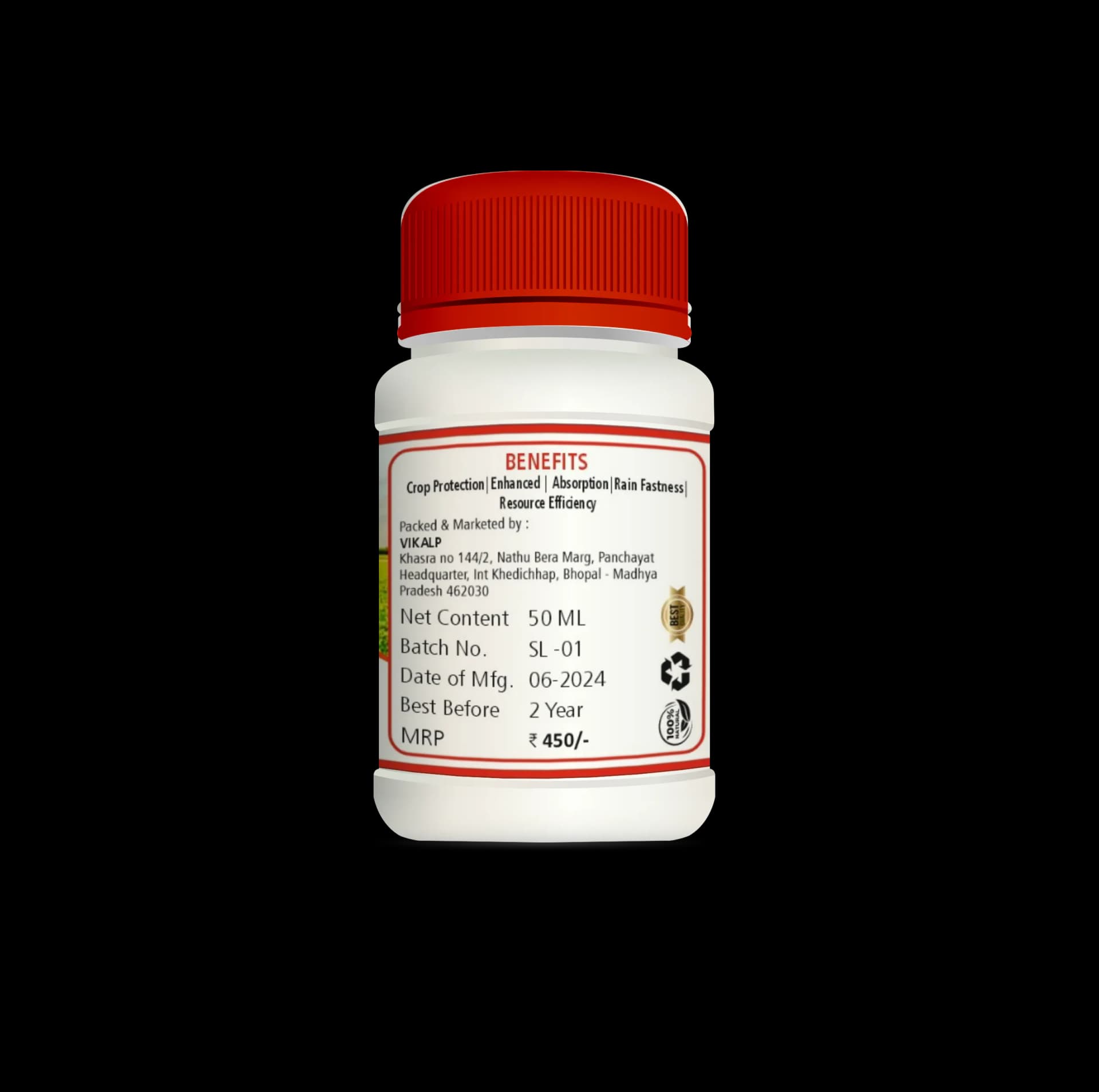Vikalp Silicon Based Ionic Adjuvant Spreader, Increases The Effectiveness Of Agro Chemicals - Image 6
