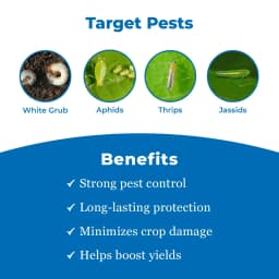 BACF EndTask Fipronil 40% + Imidacloprid 40% WG, Contact and Systemic Insecticides, Targets White grubs, and other sucking pests 3
