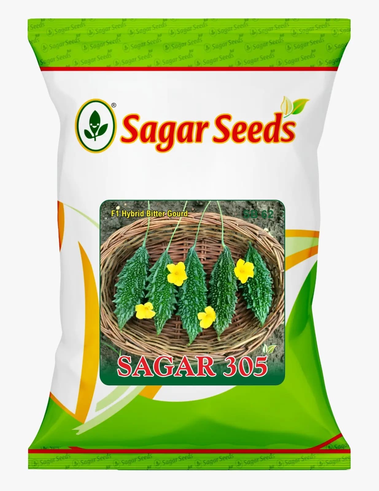 Sagar 305 F1 Hybrid Bitter Gourd Seeds, High Yield, Dark Green Fruits, Virus Resistant - Image 2