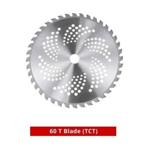 Balwaan 60T TCT Blade Brush Cutter Blade, Heavy Duty Tungsten Carbide, Sharp And Durable
