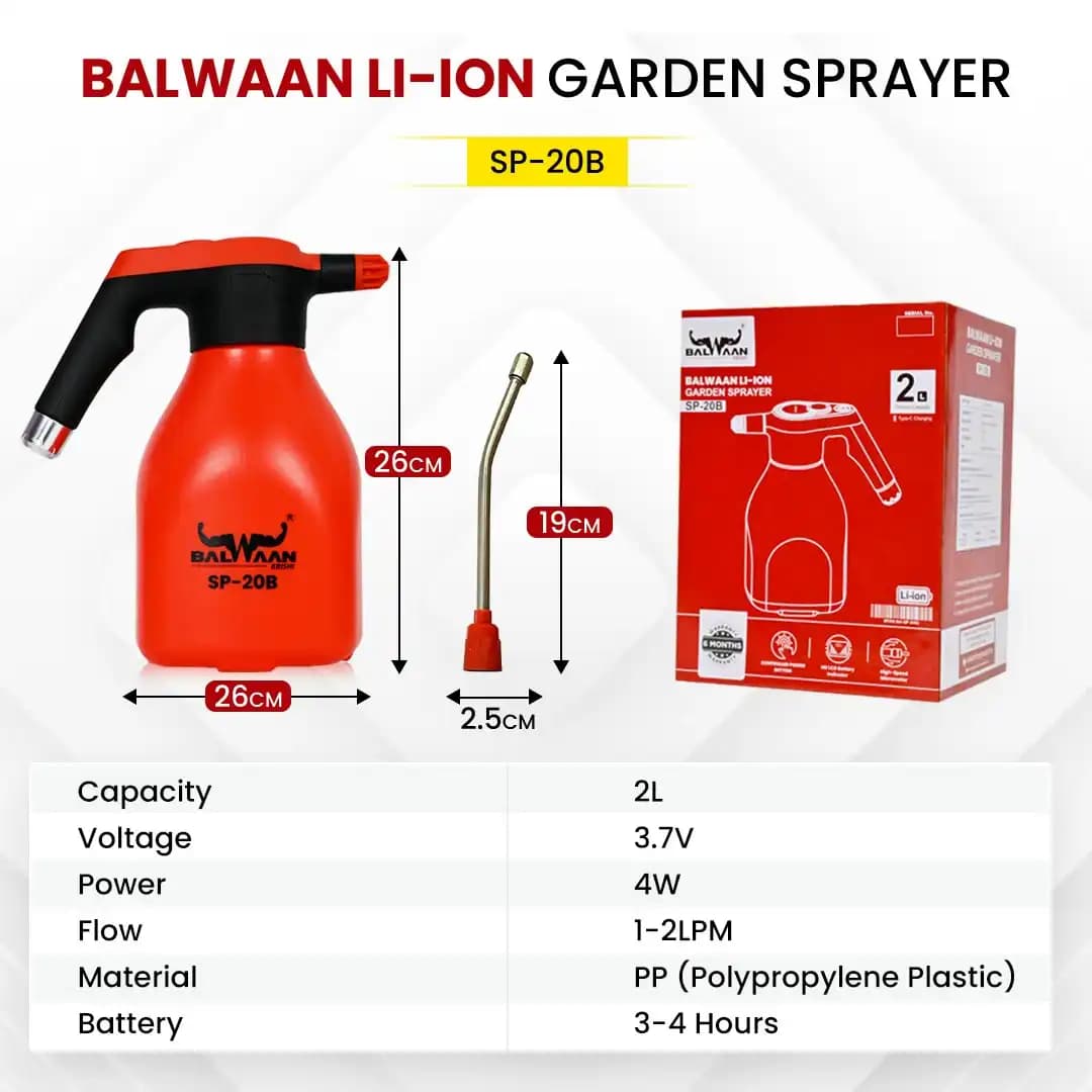 Balwaan SP-20B - 2 Liter Spray Pump - Image 6