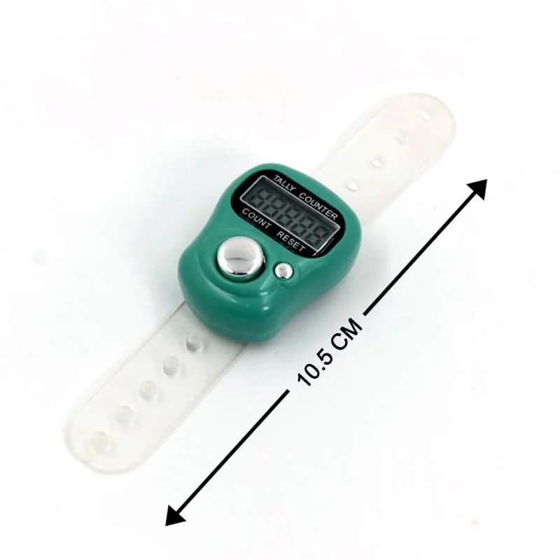 Digital Finger Counter, Digital Head Electronic Tally Counter (Multi-Colour) - Image 7