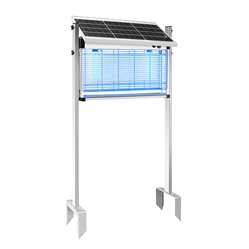 Moskiteer Outdoor Solar Mosquito Or Insect Killer 30w Cover Up To 400 Square Feet