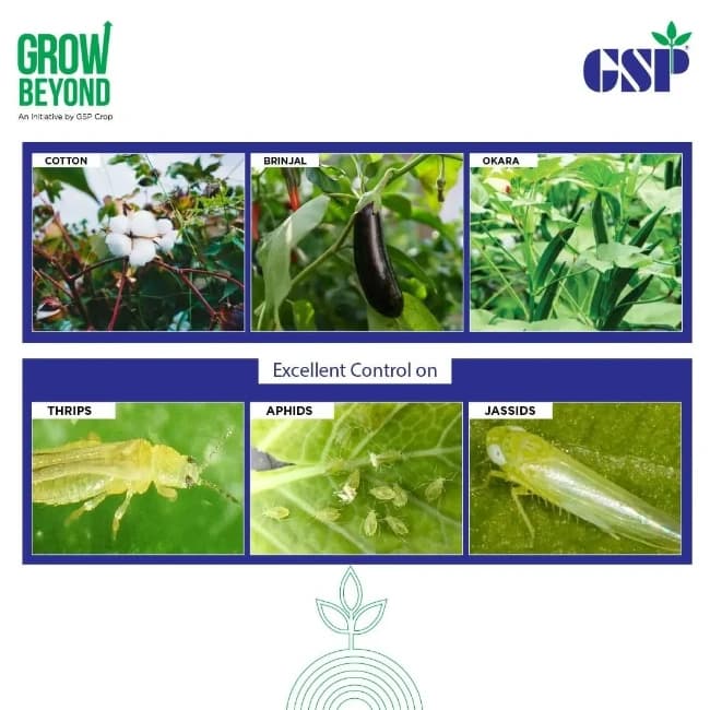 GSP Yamraz Tolfenpyrad 15% EC Insecticide, Efficient For Sucking, Chewing Pests In Vegetables And Field Crops - Image 3