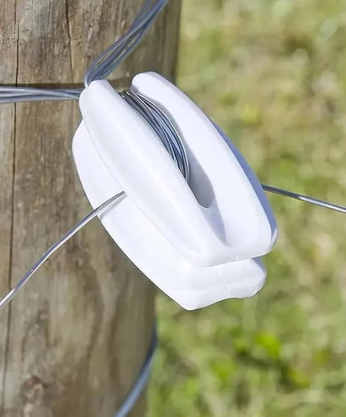 Urja White Fencing Corner For Solar Zhatka Machine, Used On Fence Corners, Fence Energizers, and Guards - Image 3