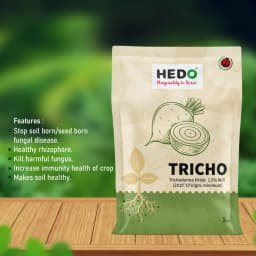 HEDO Tricho Trichoderma Viride 1.5% WP Bio Pesticide, Control A Wide Range of Soil And Seed Borne Fungal Diseases 7