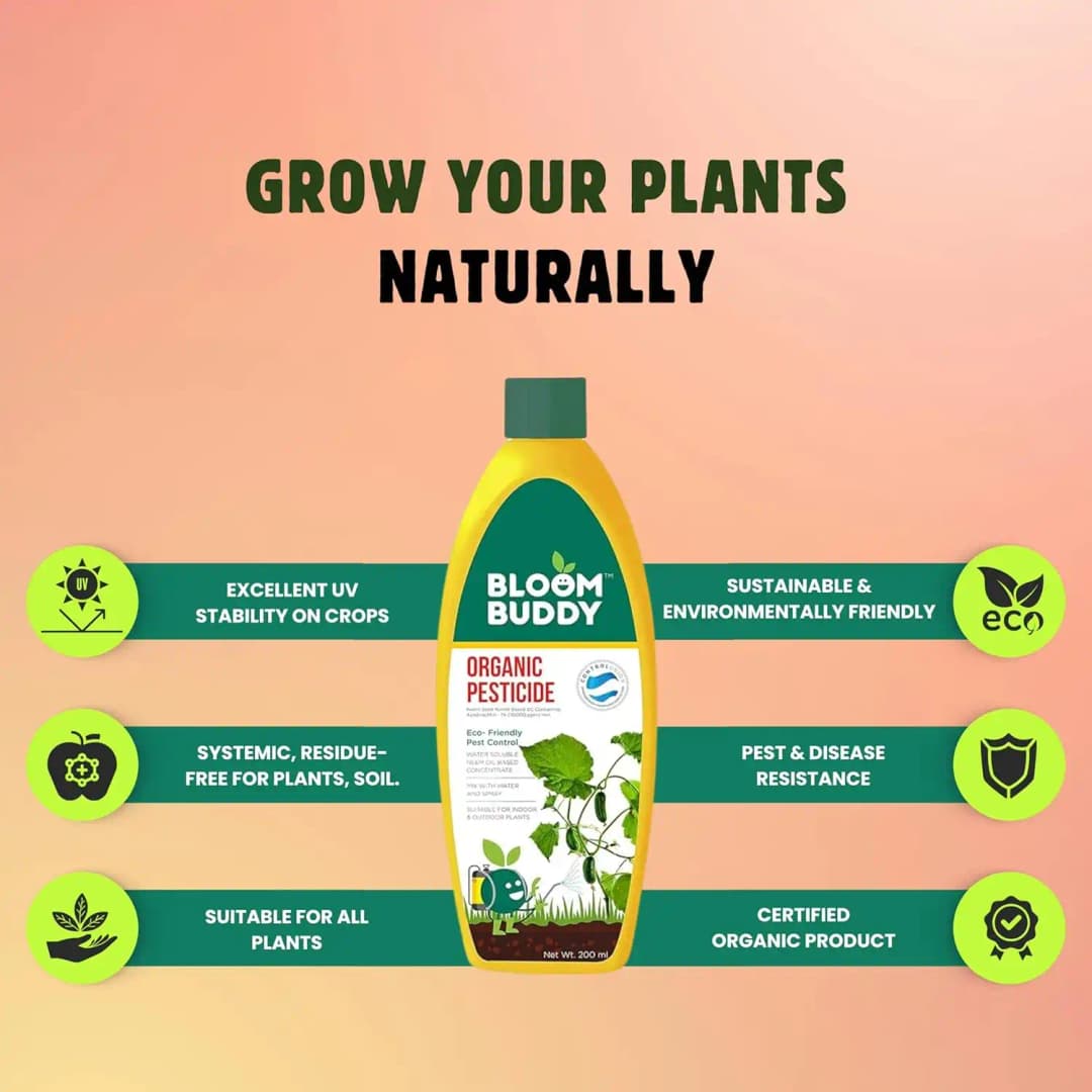 BloomBuddy Organic Neem Oil Based Eco-Friendly Pest Controller For Plants and Garden - Image 3