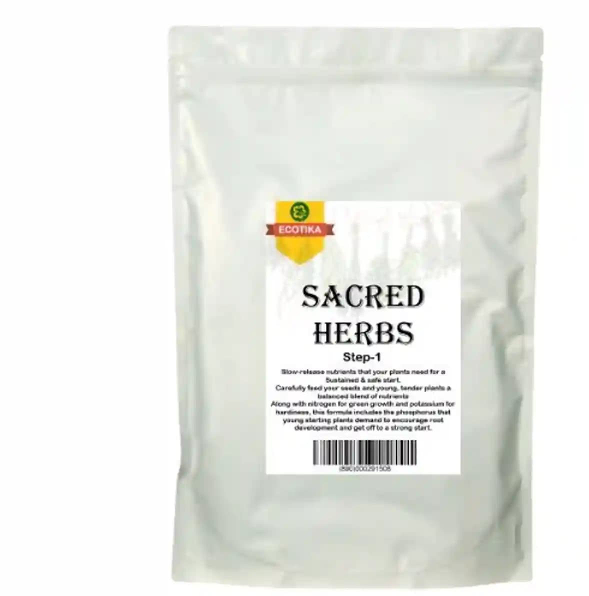 Ecotika Sacred Herbs Organic Fertilizer, Complete Set Of Herbs Growth Management System - Image 3