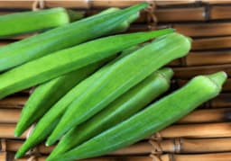 Iris Hybrid Vegetable Okra Seeds, Bhindi Ke Beej, Best For All Seasons With Good Germination (15 Seeds) 1