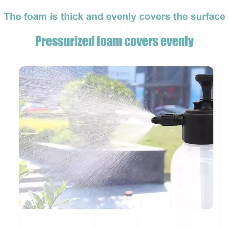 FarmEarth N2L Pressure Pump Sprayer, Heavy Duty And High Pressure, Multi Nozzles For Garden, Car Wash And Cleaning (2L Capacity) - Image 6