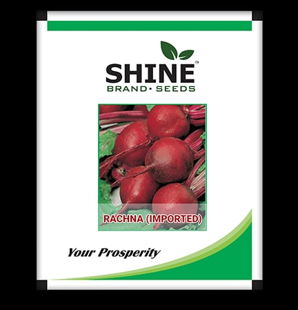 Beet Root Rachna Imported - Shine Brand Seed, Salgum Beej, Fruit Salad, High Yielding Variety