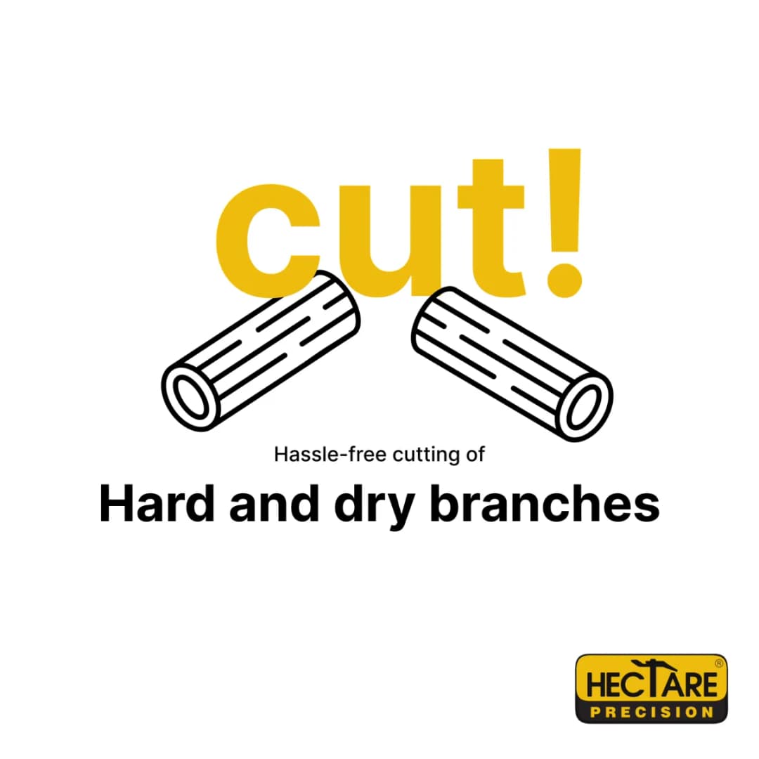 Hectare Precision Garden Pruning Secateur (Anvil Pruner), Plant Cutter For Home Garden - Image 7