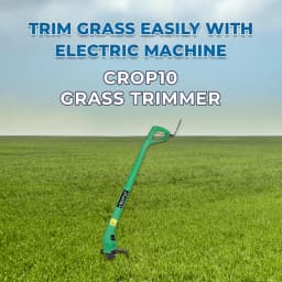 Crop10 310W Corded Electric Portable Grass Lawn Trimmer, 25cm Cutting Diameter 2