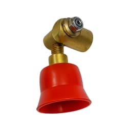 Radhe Agri Ding Dong Brass Rotating Nozzle For Agricultural Battery Sprayers, Heavy Duty PVC & Brass 2