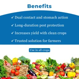 Shriram Profen Plus Profenofos 40% EC + Cypermethrin 4% EC, Use For Cotton 4