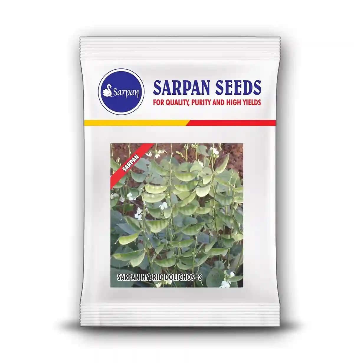 Sarpan Dolichos 3 , Hybrid Dolichos Seeds, Excellent Germination, Very High Yield - Image 2