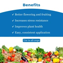 Godrej Double Homobrassinolide 0.04% Plant Yield Enhancer, Develops Resistance In Plants From Stress Such As Drought, Frost Injury. 4