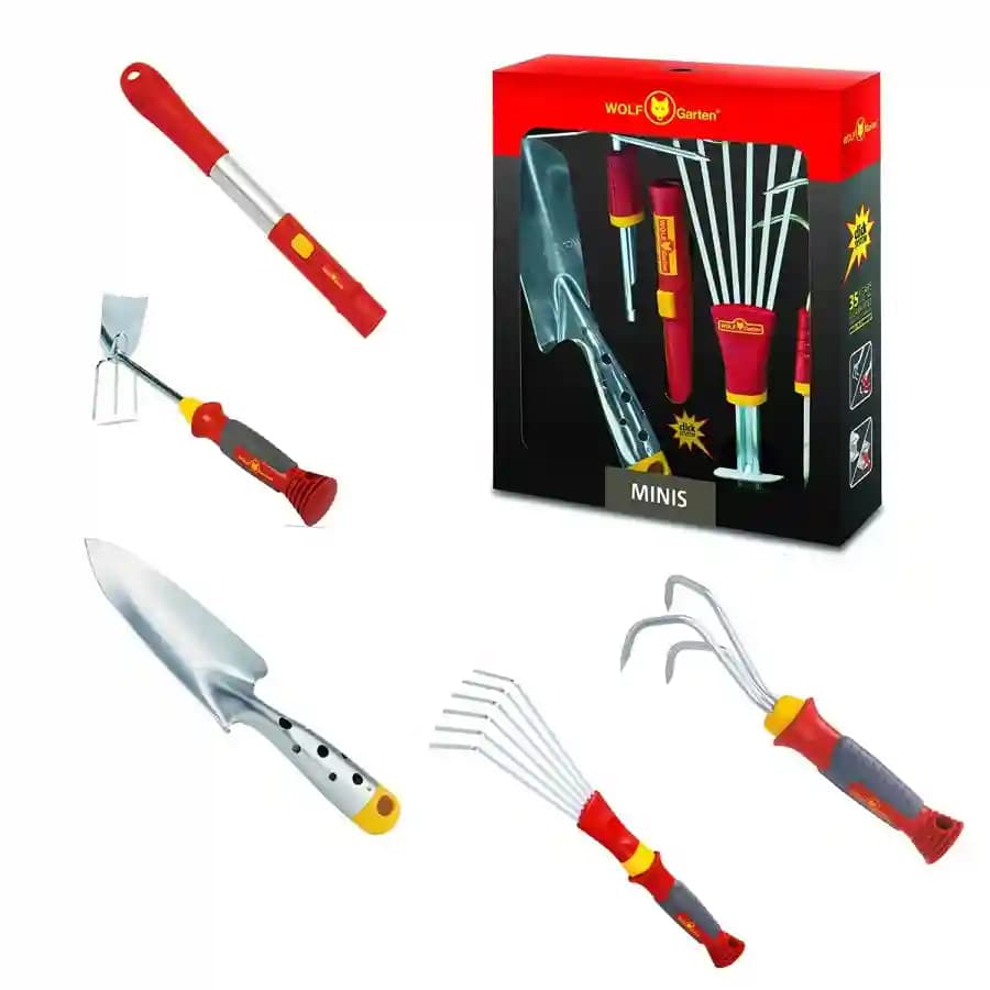 Wolf Garten Mini Tool Sets (P 243), Multi Star Steel Mini Garden Tools Set, Gardening Purposes, Garden Tools - Image 4