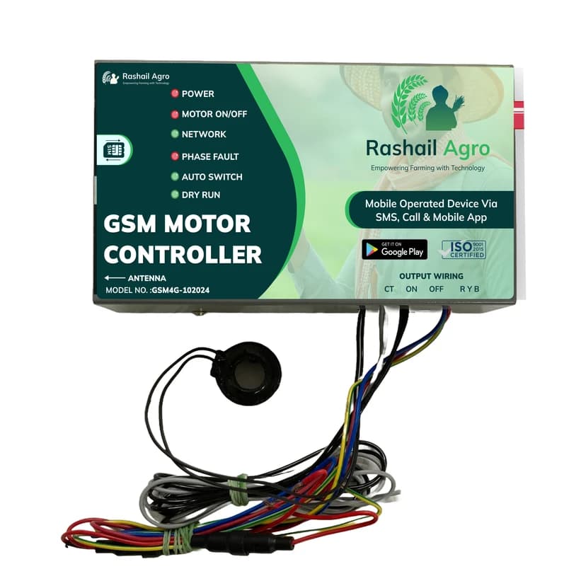 Rashail GSM Motor Controller 4G, Smart Motor Starter Working With JIO SIM - Image 2