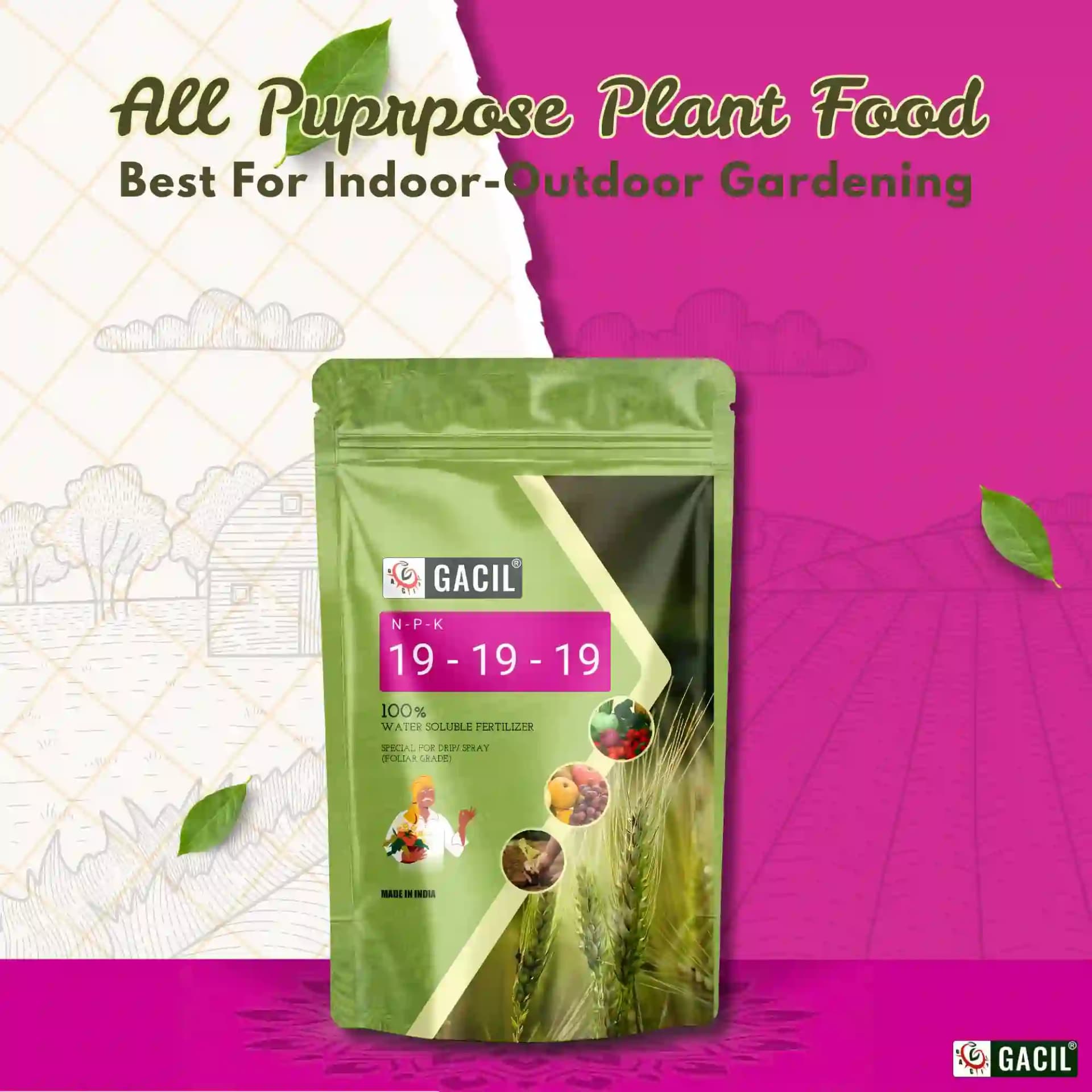 NPK 19:19:19 Water Soluble Fertilizer For Plants And Vegetables For Fast Growth And Flowering. - Image 6