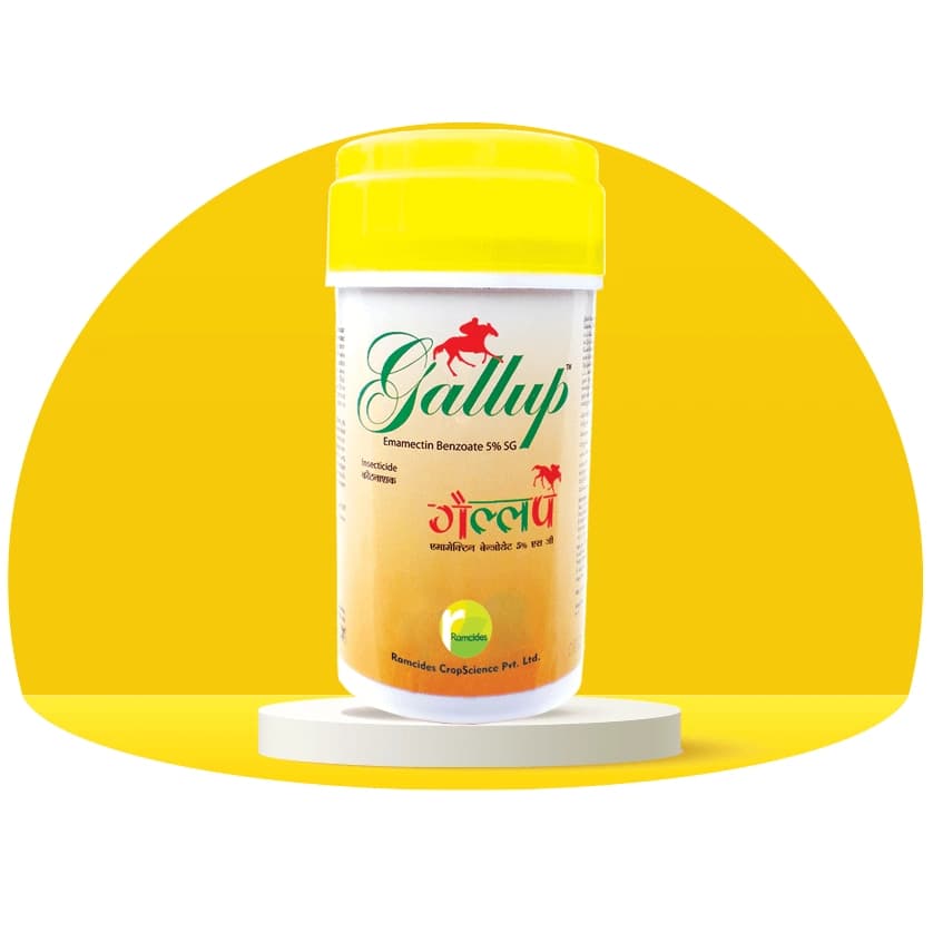 Ramcides Gallup Emamectin Benzoate 5% SG Insecticide, Broad Spectrum, Pests Control For Crops - Image 2