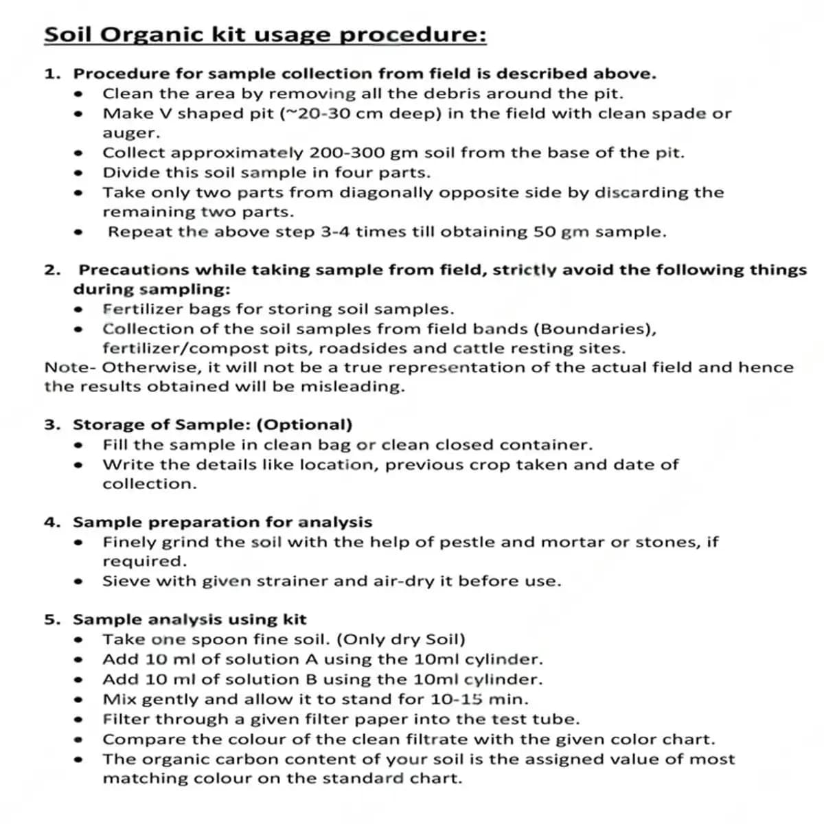 Tech Source Soil Organic Carbon And pH Detection Kit, Instant Results, Effective Farmers And Agri Projects - Image 6