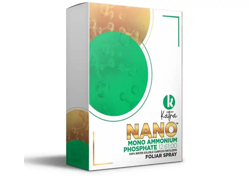 Katra Nano NPK 12:61:00 MAP Mono Ammonium Phosphate 100% Water Soluble Complex Fertilizer for Plants. - Image 1
