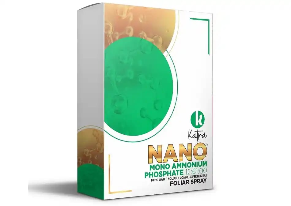 Katra Nano NPK 12:61:00 MAP Mono Ammonium Phosphate 100% Water Soluble Complex Fertilizer for Plants.